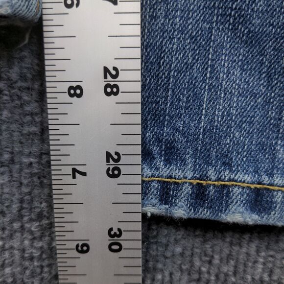 American Eagle Mens Made to Last Jeans Blue 30x30 Relaxed Straight Leg Denim - Picture 12 of 12